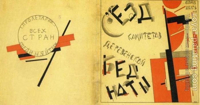 Kazimir Malevich : Cover for the Portfolio of the Congress for the Committees on Rural Poverty
